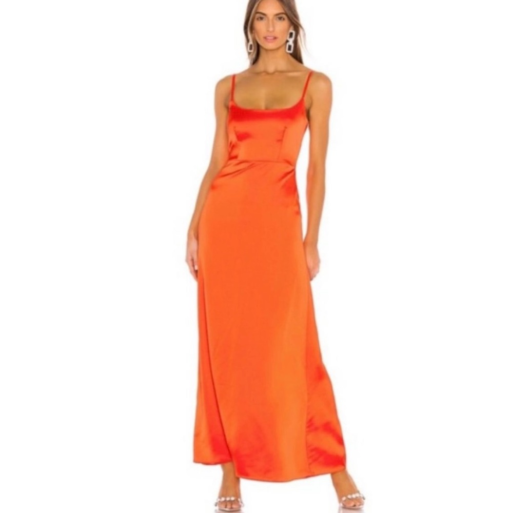 NBD Orange Formal Dress
